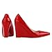 Zbeibei Women's Pointed Toe Wedges Platform Shoes High heels Work Pumps