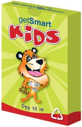 Counting Numbers Up To Ten - Fun Educational Math Playing Cards for Kindergarten Kids, Travel, Homeschool Children, First, 2nd, 3rd Graders in Elementary School - Play Memory, War, Go Fish, Uno