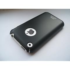 Cozip Polycarbonate soft d�nn SCHWARZ H�lle Cover Skin f�r Apple iPhone 1G 2G -Made in Korea-