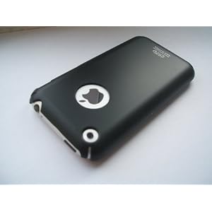 Cozip Polycarbonate soft d�nn SCHWARZ H�lle Cover Skin f�r Apple iPhone 1G 2G -Made in Korea-