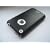 Cozip Polycarbonate soft d�nn SCHWARZ H�lle Cover Skin f�r Apple iPhone 1G 2G -Made in Korea-
