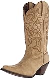 Durango Women's 11 Inch Scall-Upped Crush Riding Boot, Sandy Brown, 7.5 M US