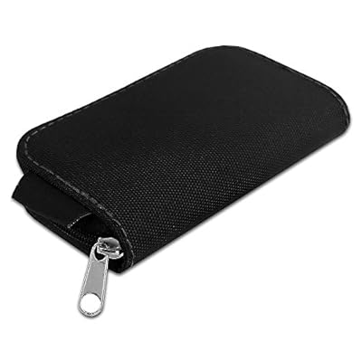 Memory Card Case Holder , E LV Premium Quality Protective 22 Slots SD Card Carrying Case - Portable Memory Card Storage Wallet / Pouch Case - BLACK