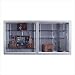 Series 50 Wall-Mounted Sliding Glass Door Trophy Cases - Vinyl Fabric (without Lighti...