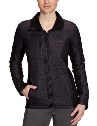 Protest Damen Jacke Fizzy Full Zip Insulator, trueblack, XS/34, 361012