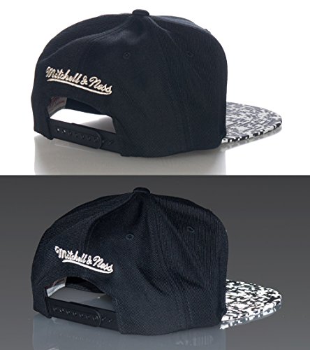 NBA Mitchell & Ness Digi Camo Reflective Visor Snapback Hat