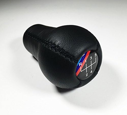 BMW GEAR SHIFT KNOB M POWER E36 E39 E46 - 5 speed - M3 M5 M6 - Natural leather !