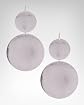 Textured Two Disc Earring main image