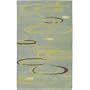 Naya Spa Blue Contemporary Rug Size: 5' x 8'