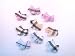 Padded Burberry Plaid Scotties Applique 30 Pieces (3 Colors) Image