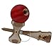 Kotaro Pro Bamboo Kendama Toy with Extra String (Red)