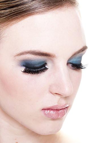 False Eyelashes Natural 10 Pairs 5,2,1 LOT Feather Human Hair Lashes by COVETED (10 Pairs, Goddess)