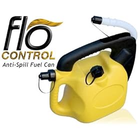 Anti-Spill - Push Button Controlled - Flo-Control Fuel Can