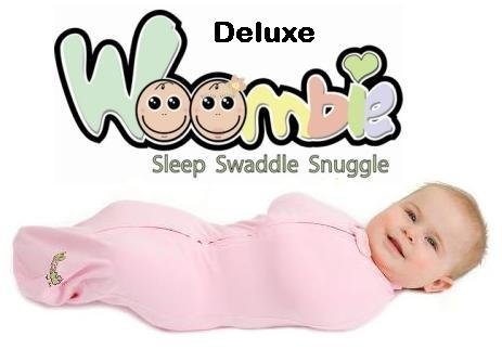 The Cocoon Baby Wrap Deluxe Woombie (Big Baby, Cotton Candy)