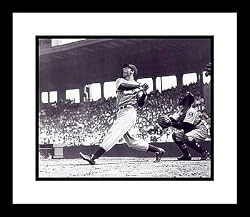 Joe DiMaggio New York Yankees MLB Framed 8x10 Photograph Swinging