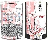 Pink Tranquility Design Protective Skin Decal Faceplate for Blackberry Curve 8300/ 8310/ 8320 Cell Phones