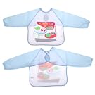 Baby Boy 'Driving Is Fun' Design Long Sleeve Bibs with Velcro Strap (One Size)