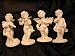 Küche & Haushalt : 4 Engelfiguren, Polyresin