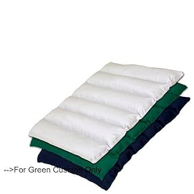 Outdoor Patio Rocker Rocking Chair Cushion - Forest Green by visiondecor Furniture