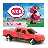 MLB Cincinnati Reds Die Cast 2007 Ford F-150 Truck with Sticker