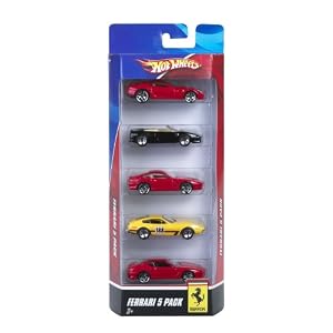 Mattel Hot Wheels Ferrari 5-Pack - Styles May Vary by 