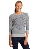 NFL New York Giants Heather Vintage French Terry Raglan Womens