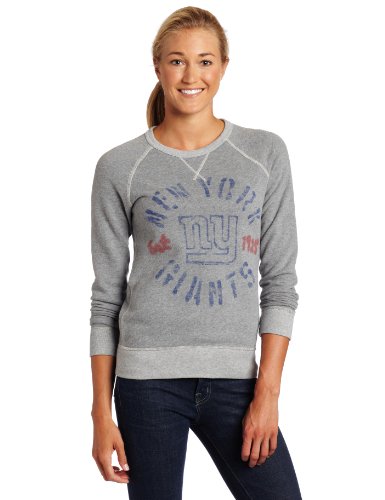 NFL New York Giants Heather Vintage French Terry Raglan Women's