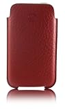 Beyza スリムラインレザーケース for iPhone 3G(Flo Red) BZ01651