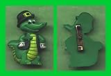Hallmark Vintage St. Patrick's Day Alligator Pin