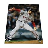 Boston Red Sox 2007 Hideki Okajima Autographed 16x20 Unframed Print