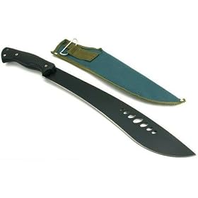 Click here to buy 20 Curved Full Tang Machete and Sheath Tactical Military.