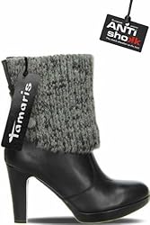Tamaris Schuhe Damen Plateau Stiefel black 1-25334-29, Schuhgröße:EUR 39