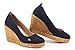 Viscata Marquesa Espadrille Canvas Wedges Spain Handmade 3 ½” Heel Women's Pumps with Breathable Organic Cotton Canvas and 100% Natural Jute Midsole for All Occasions: Casual, Work, Party