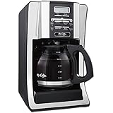 Mr. Coffee BVMC-SJX33GT 12-Cup Programmable Coffeemaker, Chrome