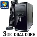 Systemax Venture V7C2 - Micro tower - 1 x C E3200 / 2.4 GHz - RAM 3 GB - HDD 1 x 320 GB - DVD?RW (?R DL) - GMA 3100 - Windows 7 Home Premium 64-bit - Monitor : none