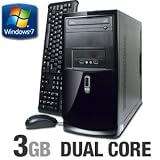Systemax Venture V7C2 - Micro tower - 1 x C E3200 / 2.4 GHz - RAM 3 GB - HDD 1 x 320 GB - DVD?RW (?R DL) - GMA 3100 - Windows 7 Home Premium 64-bit - Monitor : none