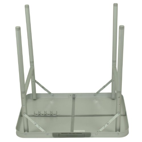 10T portable Single Table de camping 60 x 45 x 59 cm Argent