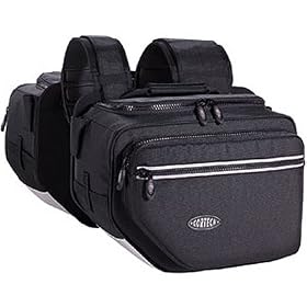 TOURMASTER CORTECH SADDLEBAG BLACK