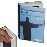 Buchkassette Geldkassette Buchattrappe mit PAPIERSEITEN