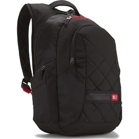 Case Logic - DLBP116K - Sac � dos fashion en nylon pour ordinateur portable 15,4" / 16" - Noir