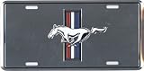 Ford Mustang Metal License Plate 6 x 12