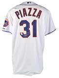 Mike Piazza Signed New York Mets Authentic Jersey - MLB Holo - Autographed MLB Jerseys