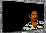 Sachin Tendulkar - India - Sports Cricket Canvas Art Canvas Print Print Picture Size: (24