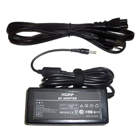 HQRP 65W AC Adapter for HP Pavilion dv5000 dv6000 dv1000 dv4000 Replacement Notebook / Laptop Charger / Power Supply + High Quality Power Cable