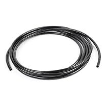 uxcell® 5 Meter 16.4Ft 10mm x 6.5mm Pneumatic Air PU Hose Pipe Tube Black
