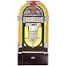 Crosley CR12-10 Full Size 10 CD Jukebox with Storage Base