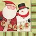 Peace & Joy 3-Ply Christmas Beverage Napkins 16 Per Pack