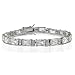 Bling Jewelry Sterling Silver Emerald Cut Classic title=