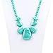 Bumkins Nixi Rocca Silicone Teething Necklace, Aquamarine