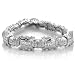 Iced Out Silver CZ 9 16mm Men's Bracelet